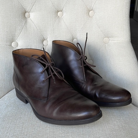 Cole Haan Men's Chukka Leather Boot - Picture 1 of 10